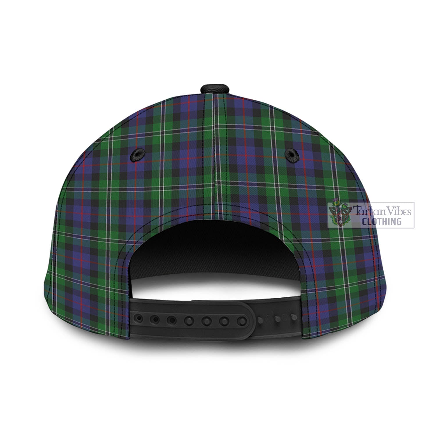 Tartan Vibes Clothing Rose Hunting Tartan Classic Cap with Family Crest In Me Style