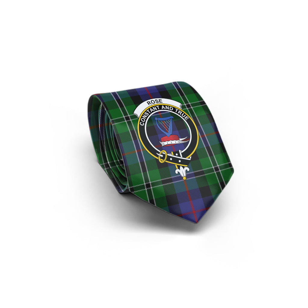 rose-hunting-tartan-classic-necktie-with-family-crest