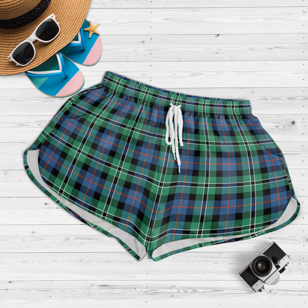 rose-hunting-ancient-tartan-womens-shorts