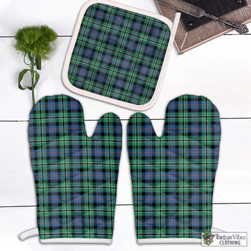 Rose Hunting Ancient Tartan Combo Oven Mitt & Pot-Holder