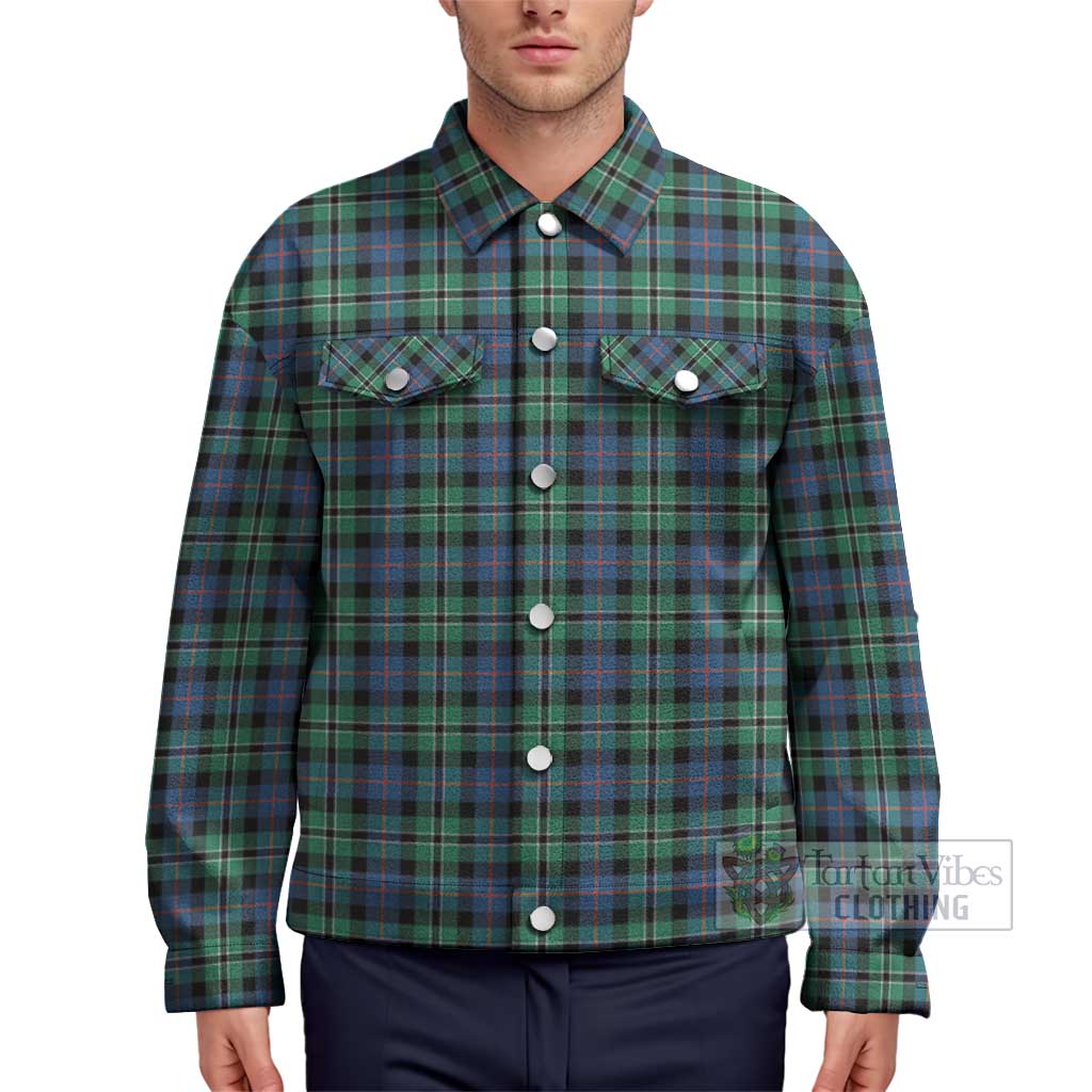 Tartan Vibes Clothing Rose Hunting Ancient Tartan Unisex Lapel Cotton Jacket