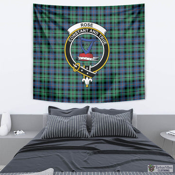 Rose Hunting Ancient Tartan Tapestry Wall Hanging and Home Decor for Room with Family Crest