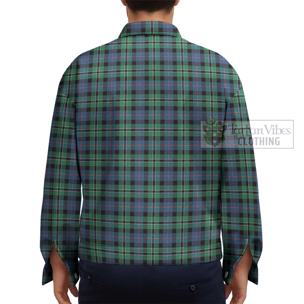 Tartan Vibes Clothing Rose Hunting Ancient Tartan Unisex Lapel Cotton Jacket