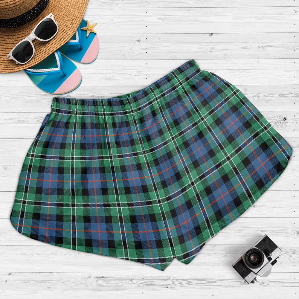 rose-hunting-ancient-tartan-womens-shorts