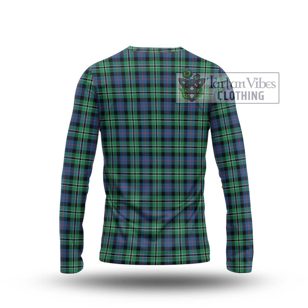 Rose Hunting Ancient Tartan Long Sleeve T-Shirt with Family Crest DNA In Me Style - Tartanvibesclothing Shop