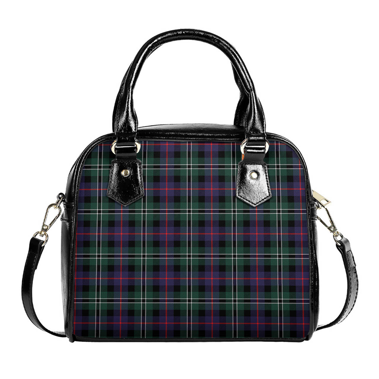 Rose Hunting Modern Tartan Shoulder Handbags One Size 6*25*22 cm - Tartanvibesclothing