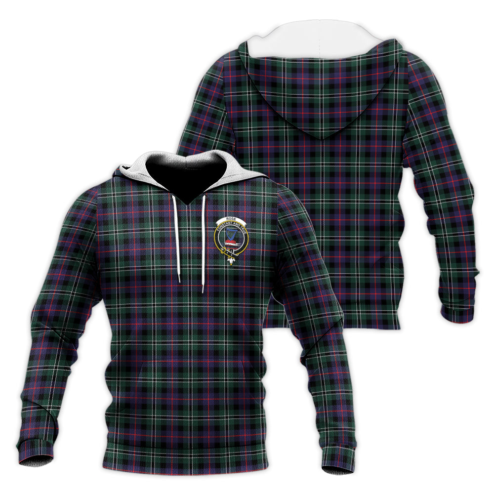 rose-hunting-modern-tartan-knitted-hoodie-with-family-crest