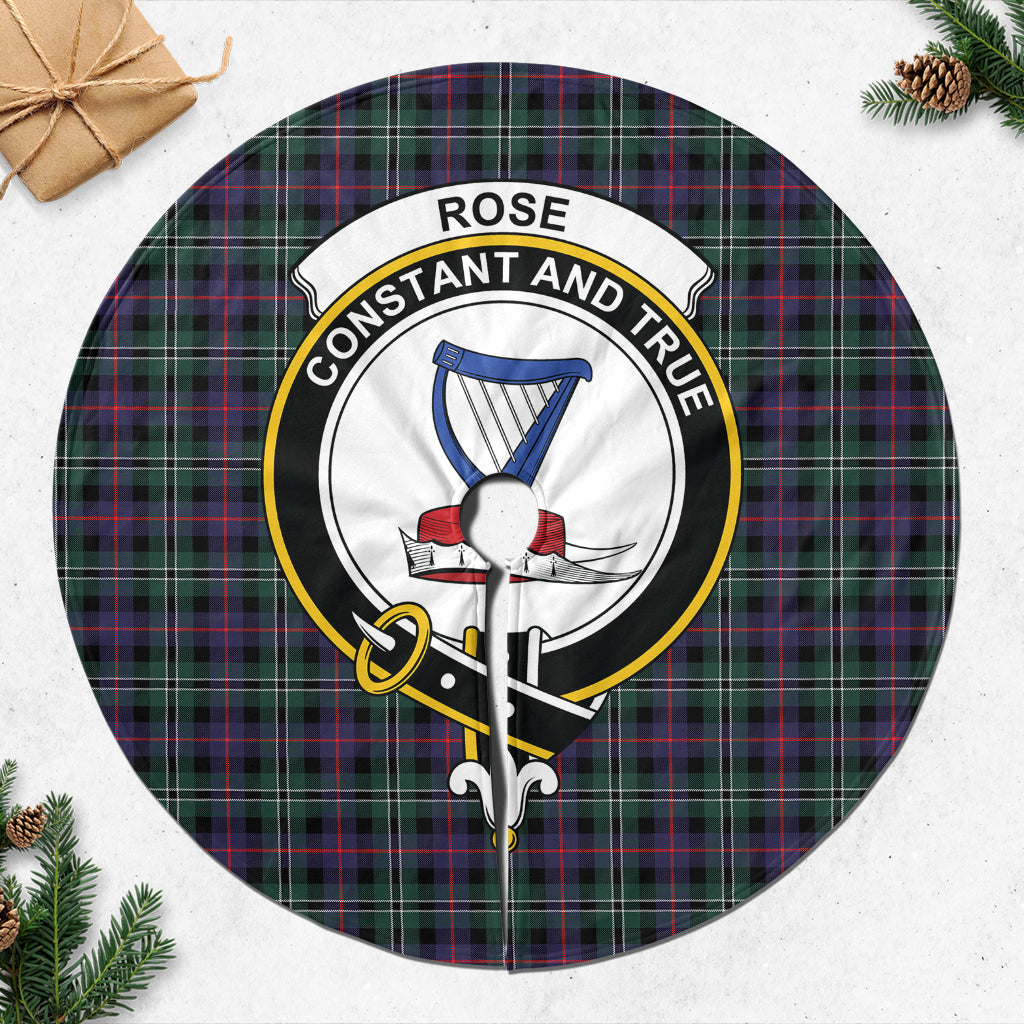 rose-hunting-modern-tartan-christmas-tree-skirt-with-family-crest