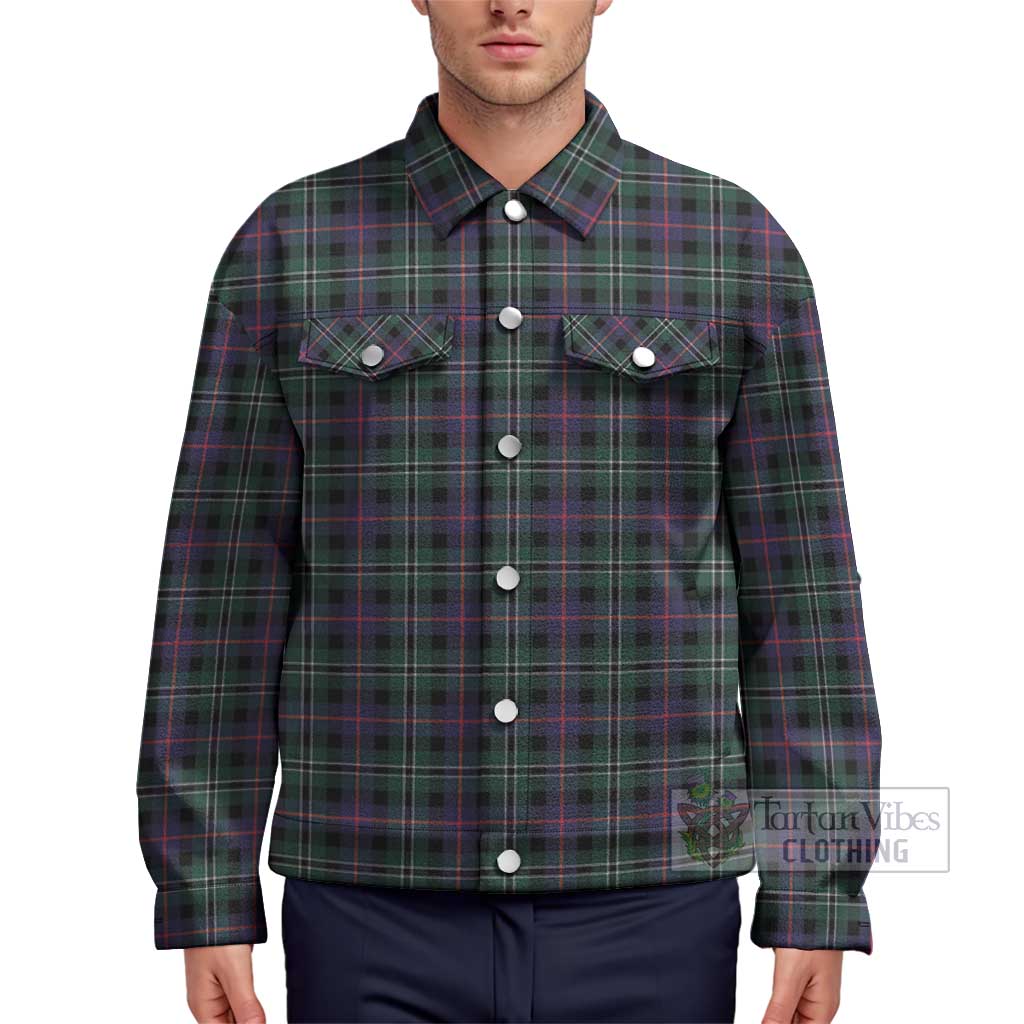 Tartan Vibes Clothing Rose Hunting Modern Tartan Unisex Lapel Cotton Jacket