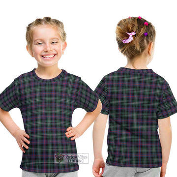 Rose Hunting Modern Tartan Kid T-Shirt