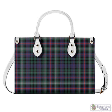 Rose Hunting Modern Tartan Luxury Leather Handbags