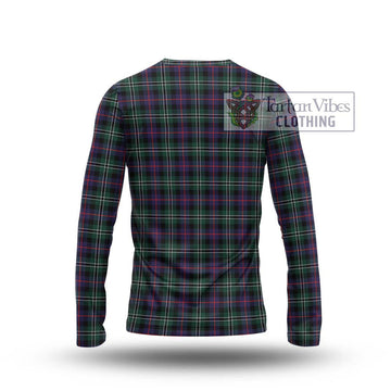 Rose Hunting Modern Tartan Long Sleeve T-Shirt with Family Crest DNA In Me Style