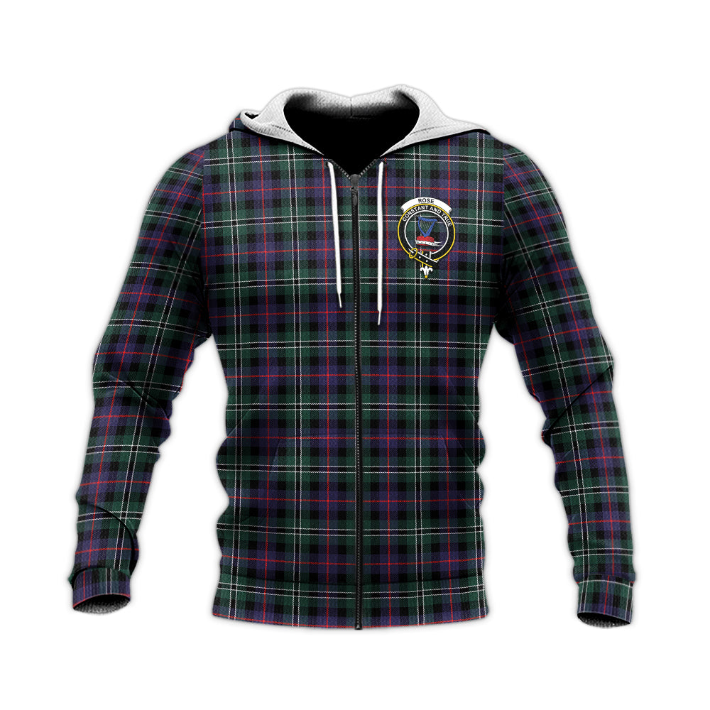 rose-hunting-modern-tartan-knitted-hoodie-with-family-crest