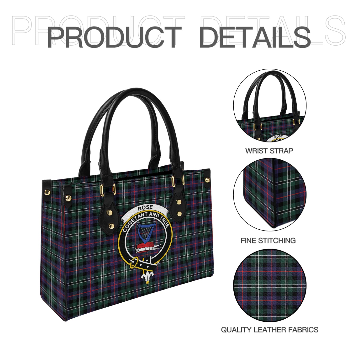rose-hunting-modern-tartan-leather-bag-with-family-crest