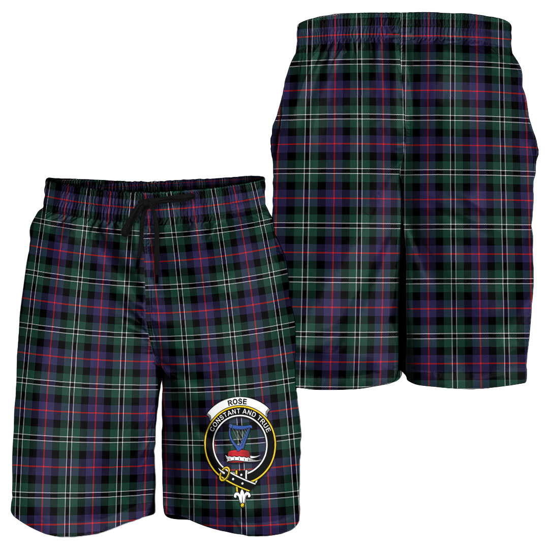 rose-hunting-modern-tartan-mens-shorts-with-family-crest