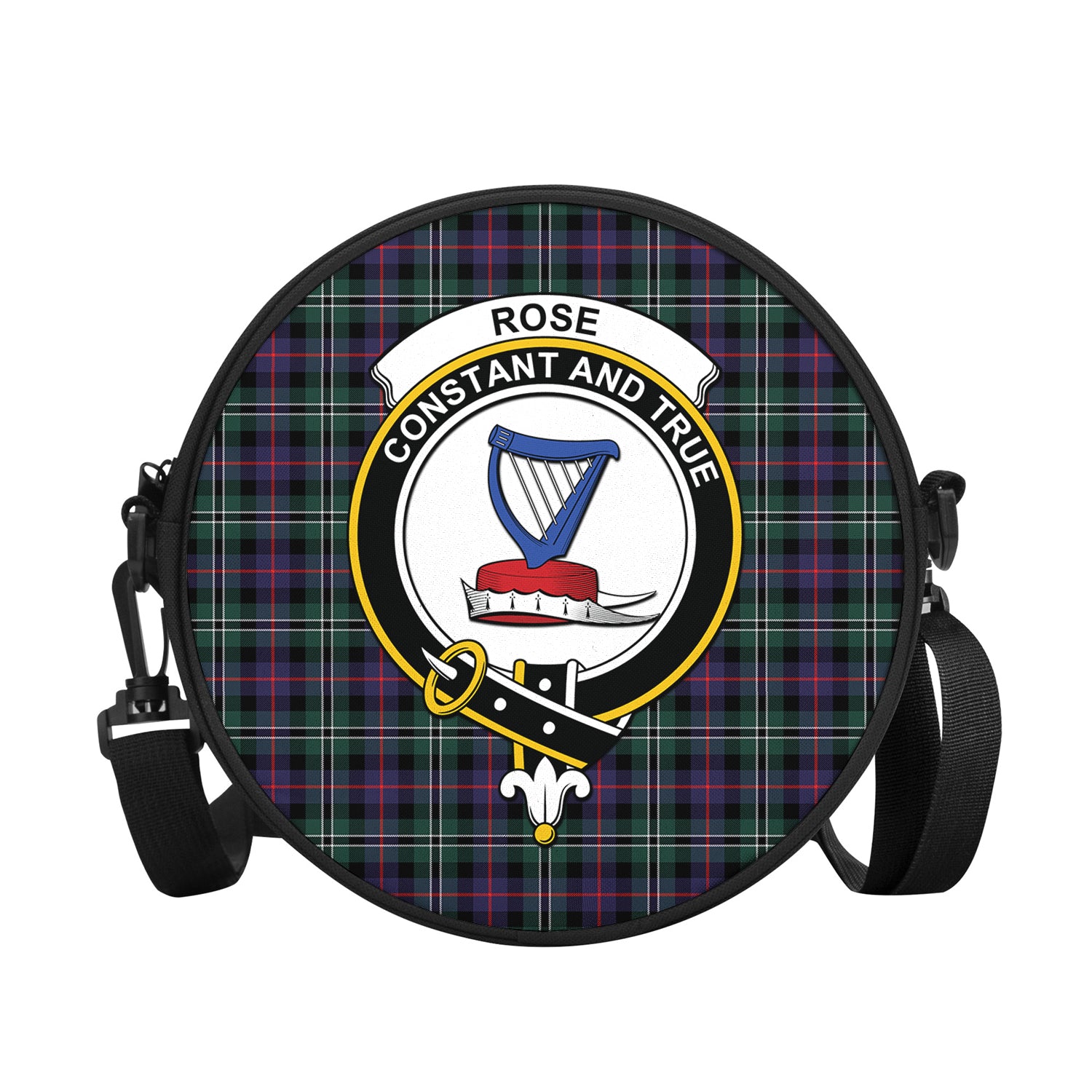 rose-hunting-modern-tartan-round-satchel-bags-with-family-crest