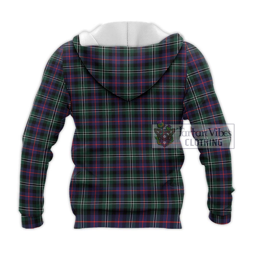 Rose Hunting Modern Tartan Knitted Hoodie with Family Crest DNA In Me Style - Tartanvibesclothing Shop