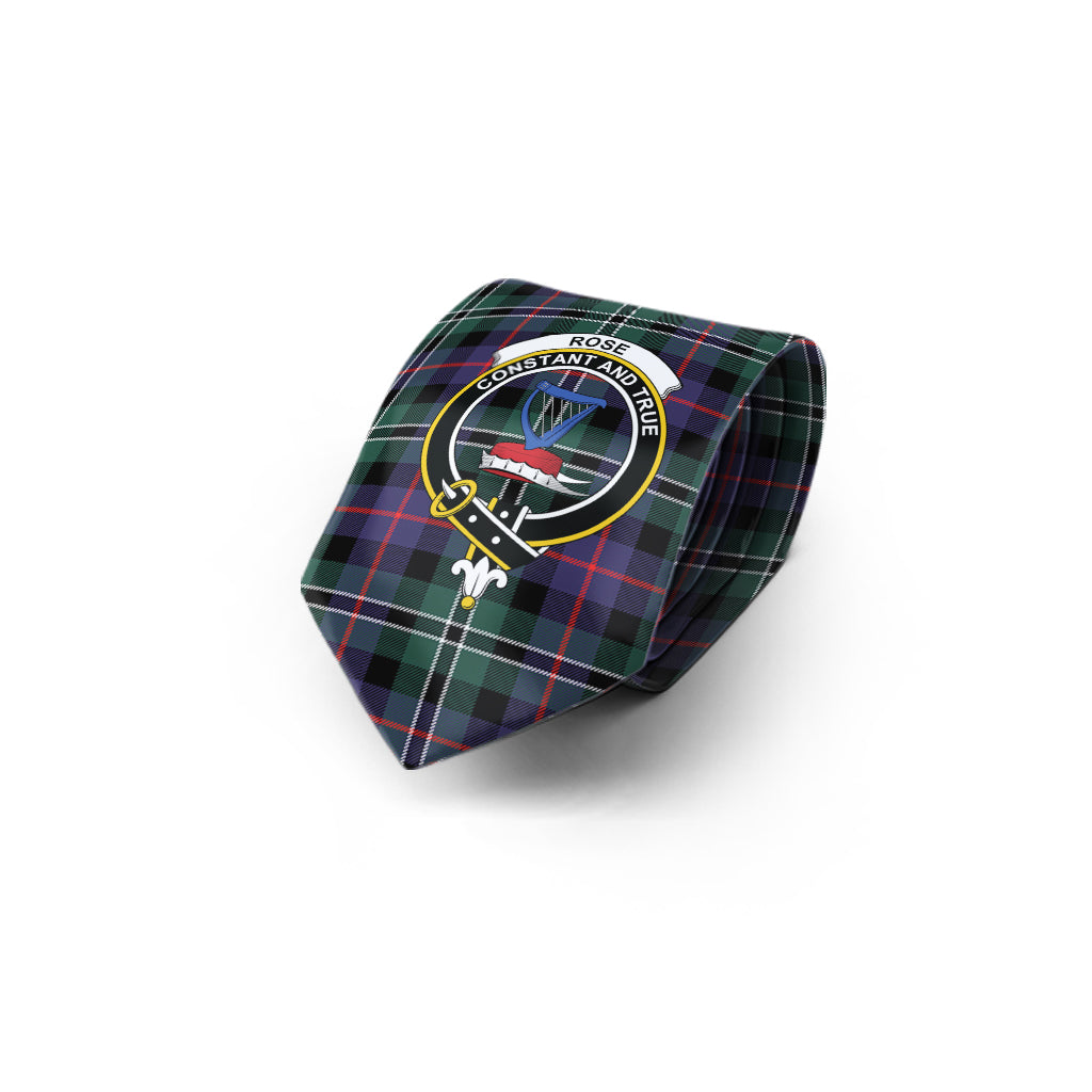 rose-hunting-modern-tartan-classic-necktie-with-family-crest