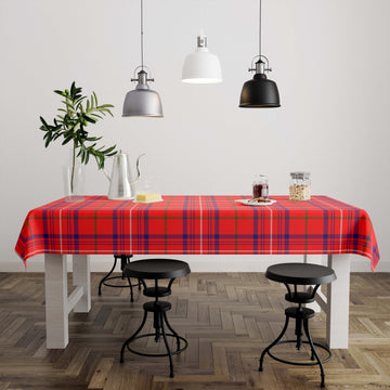 Rose Modern Tartan Tablecloth