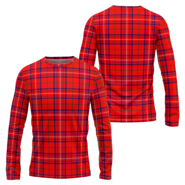 Rose Modern Tartan Long Sleeve T-Shirt