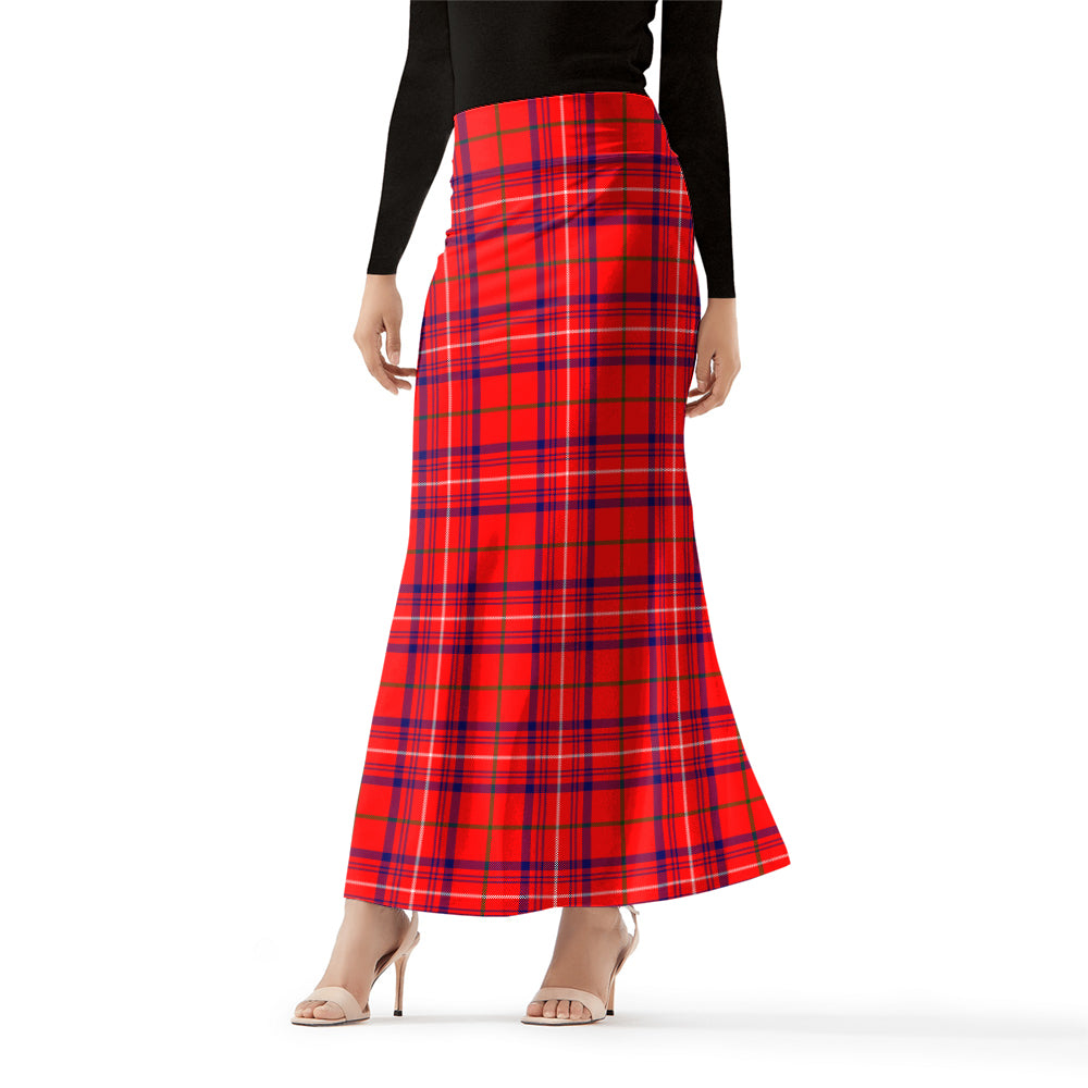 rose-modern-tartan-womens-full-length-skirt