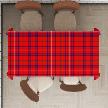 Rose Modern Tartan Tablecloth