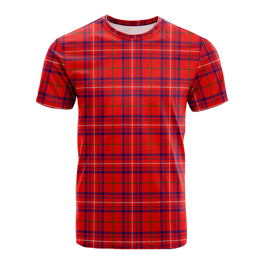 Rose Modern Tartan T-Shirt - Tartan Vibes Clothing