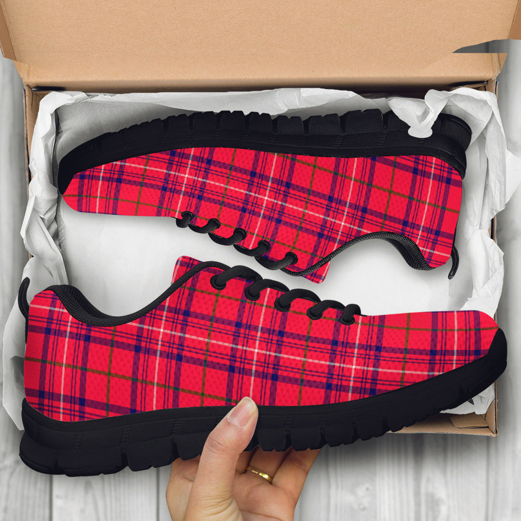 Rose Modern Tartan Sneakers - Tartan Vibes Clothing