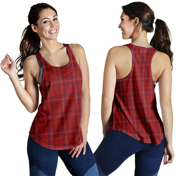 Rose of Kilravock Tartan Women Racerback Tanks