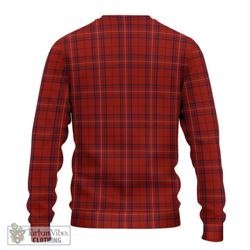 Rose of Kilravock Tartan Ugly Sweater with Family Crest DNA In Me Style