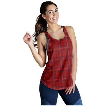 Rose of Kilravock Tartan Women Racerback Tanks