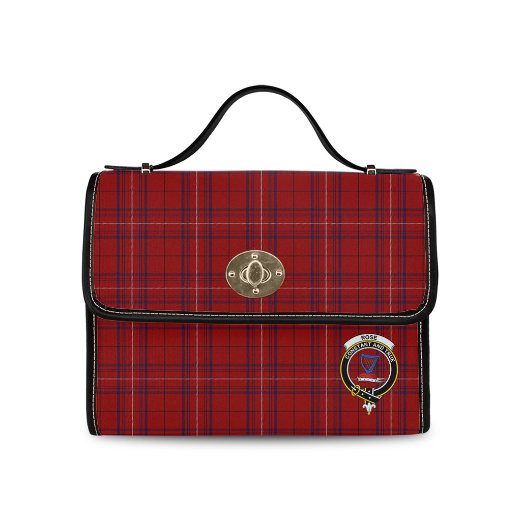 rose-of-kilravock-tartan-leather-strap-waterproof-canvas-bag-with-family-crest