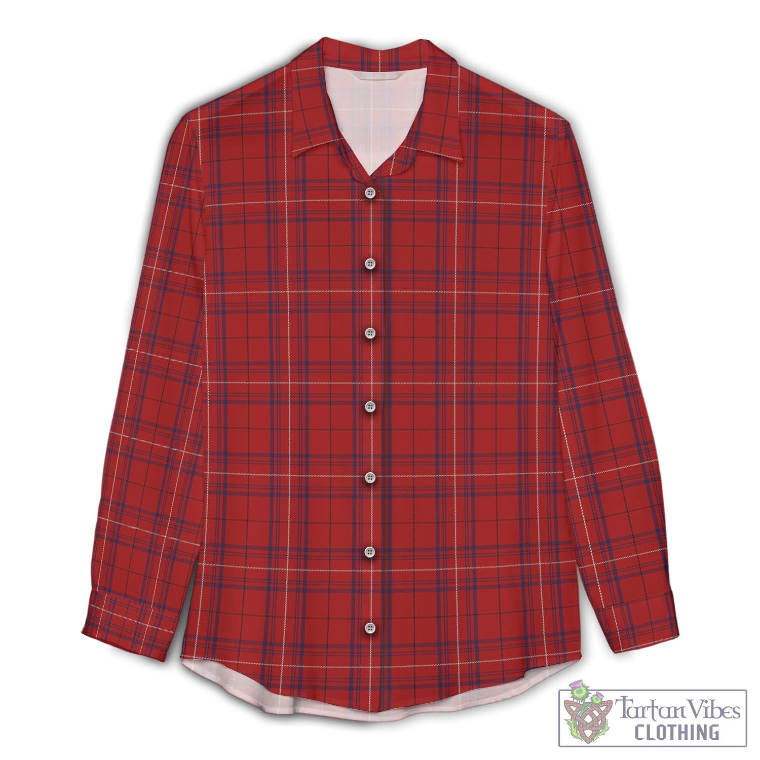 Rose of Kilravock Tartan Womens Casual Shirt