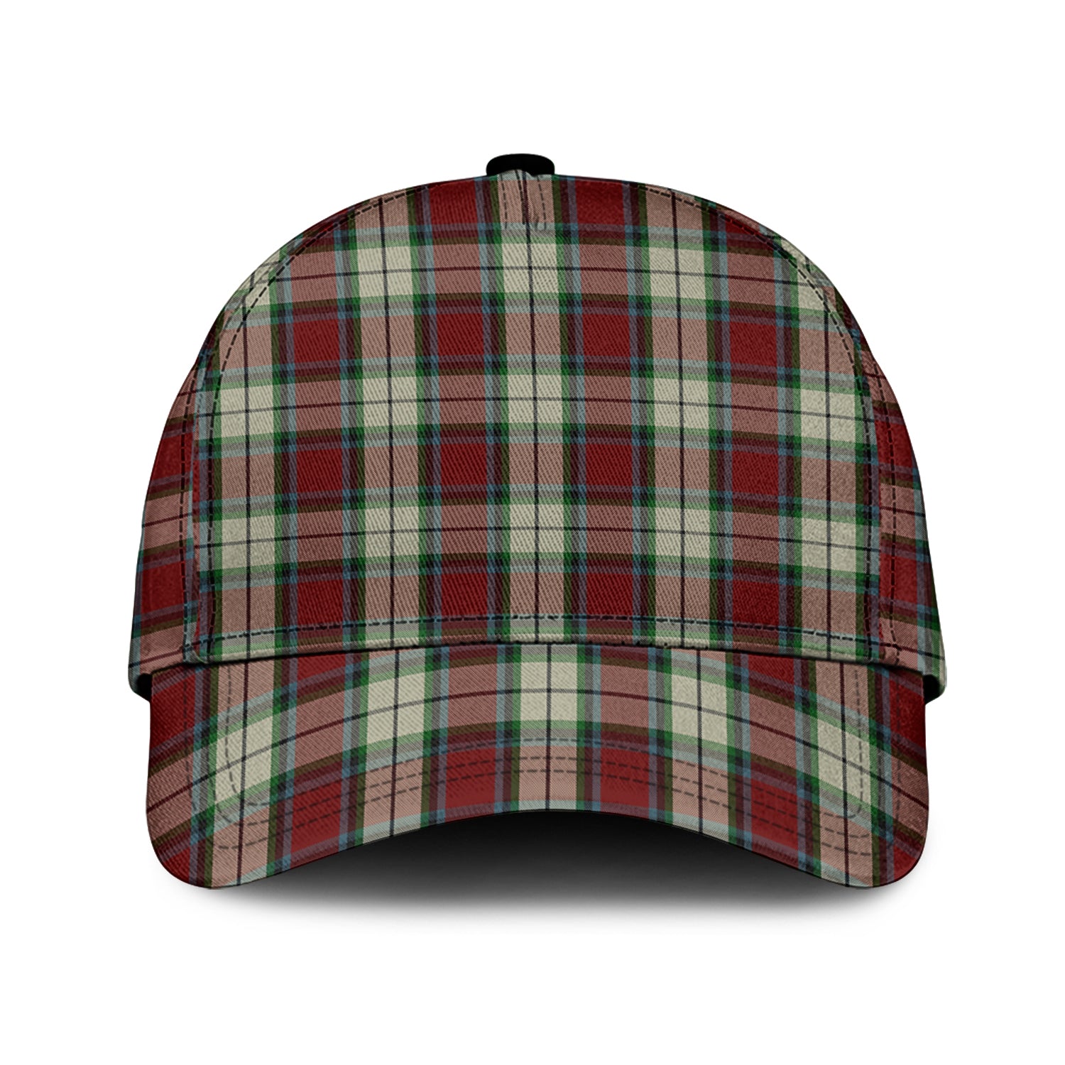 Rose White Dress Tartan Classic Cap Classic Cap Universal Fit - Tartan Vibes Clothing