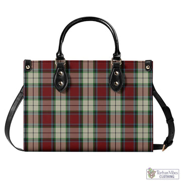 Rose White Dress Tartan Luxury Leather Handbags