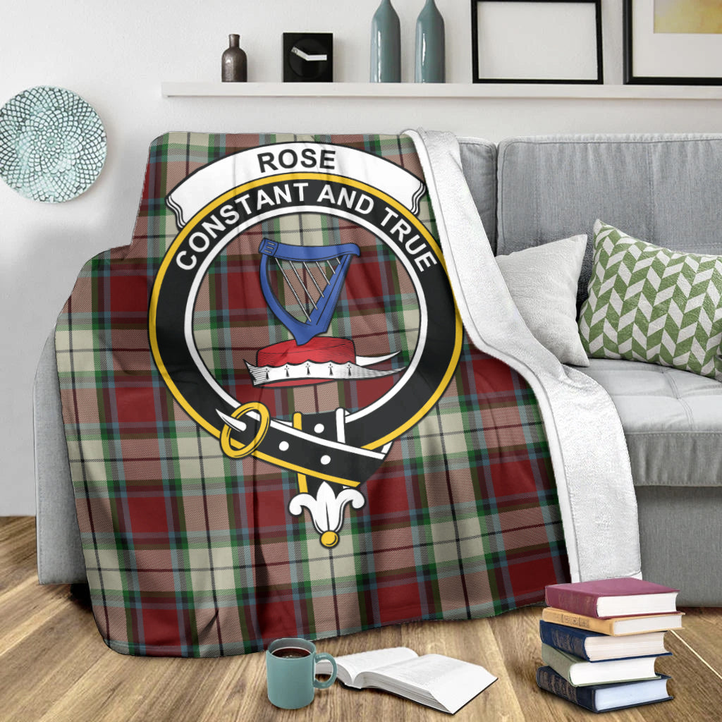 rose-white-dress-tartab-blanket-with-family-crest