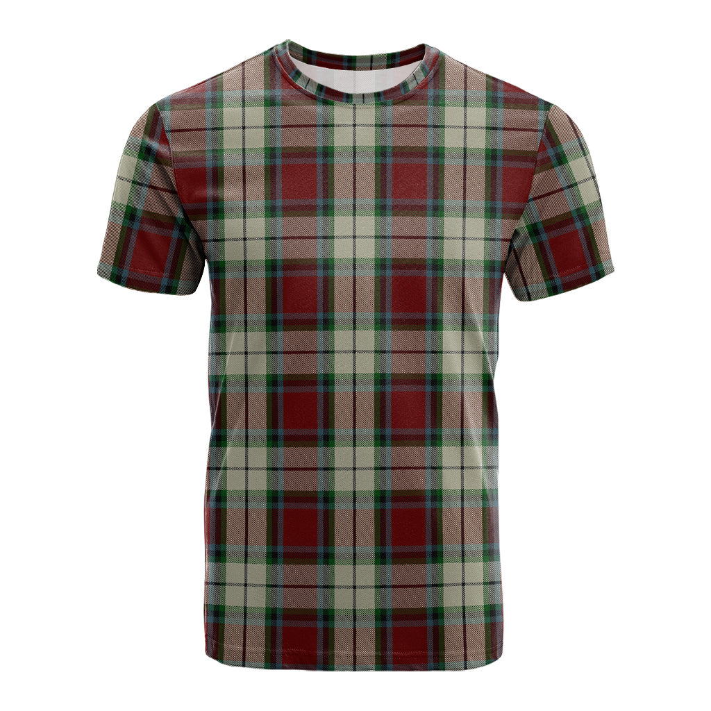 Rose White Dress Tartan T-Shirt - Tartan Vibes Clothing