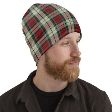 Rose White Dress Tartan Beanies Hat