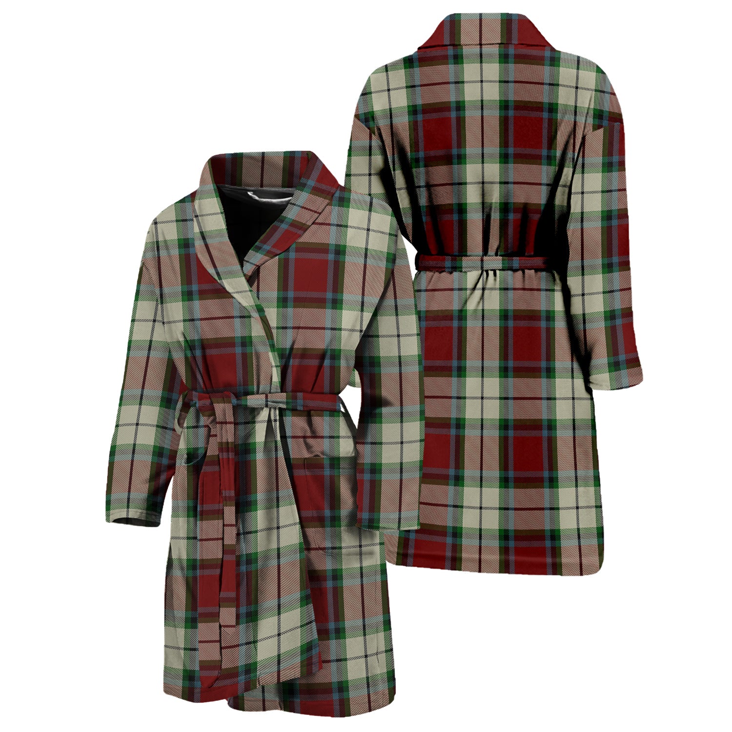 rose-white-dress-tartan-bathrobe