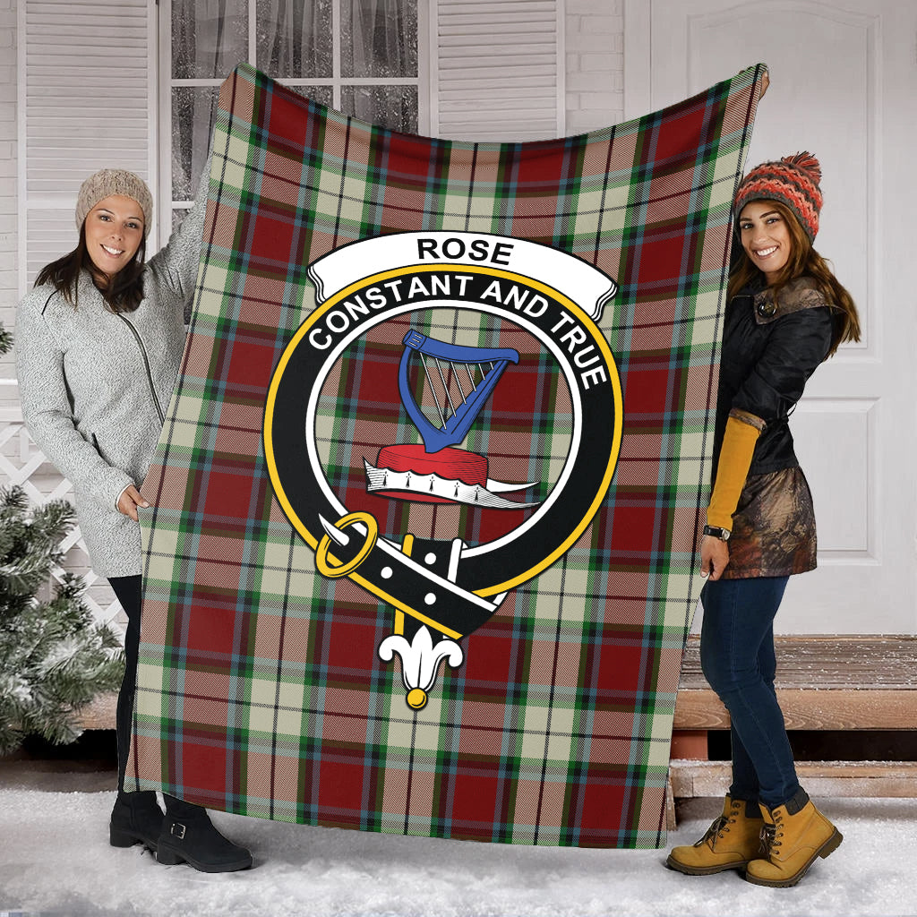 rose-white-dress-tartab-blanket-with-family-crest