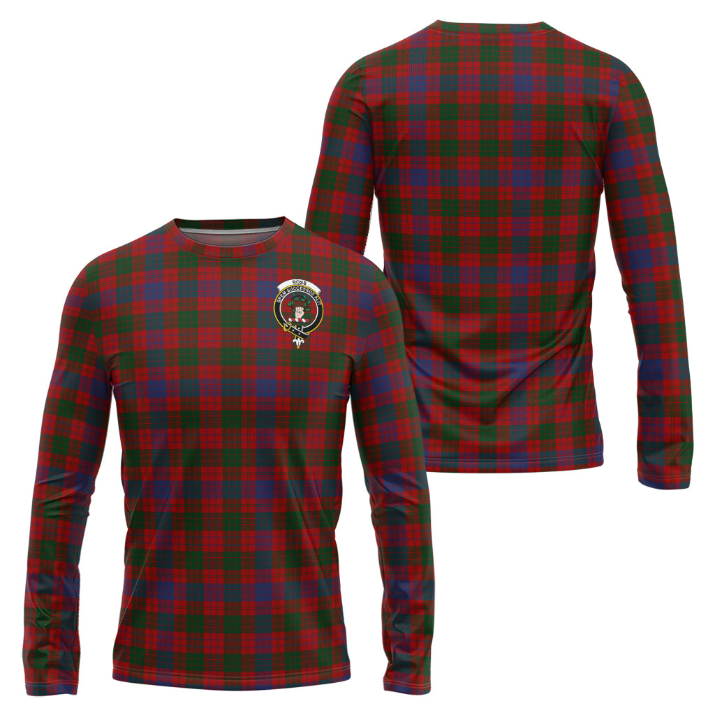 ross-tartan-long-sleeve-t-shirt-with-family-crest