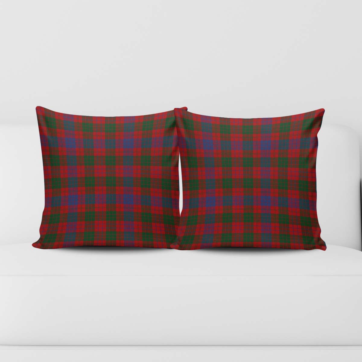 Ross Tartan Pillow Cover Square Pillow Cover - Tartanvibesclothing