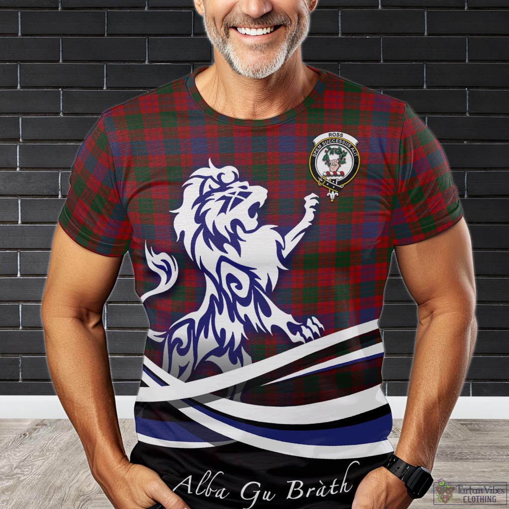 ross-tartan-t-shirt-with-alba-gu-brath-regal-lion-emblem