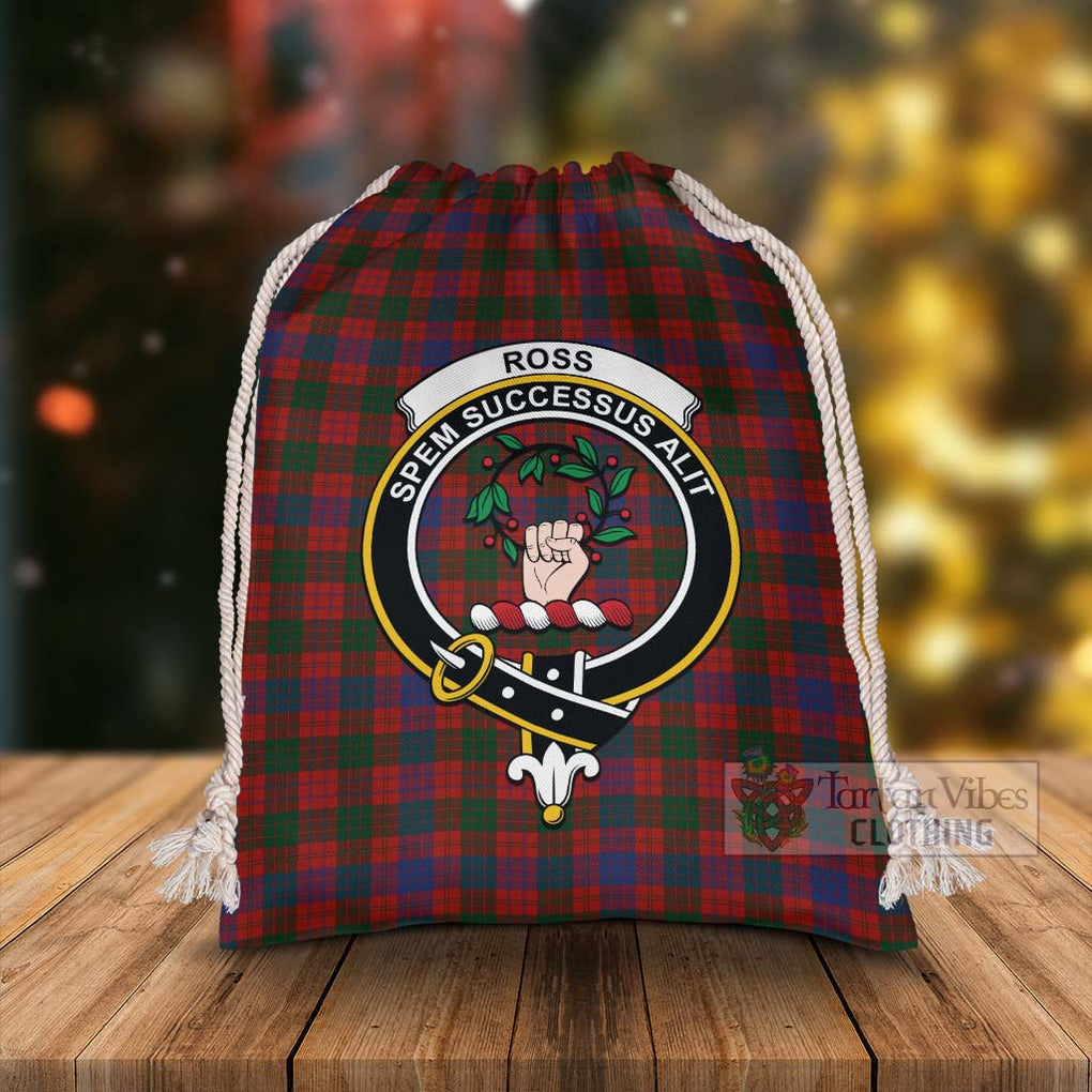 Tartan Vibes Clothing Ross Tartan Christmas Santa's Bag with Family Crest