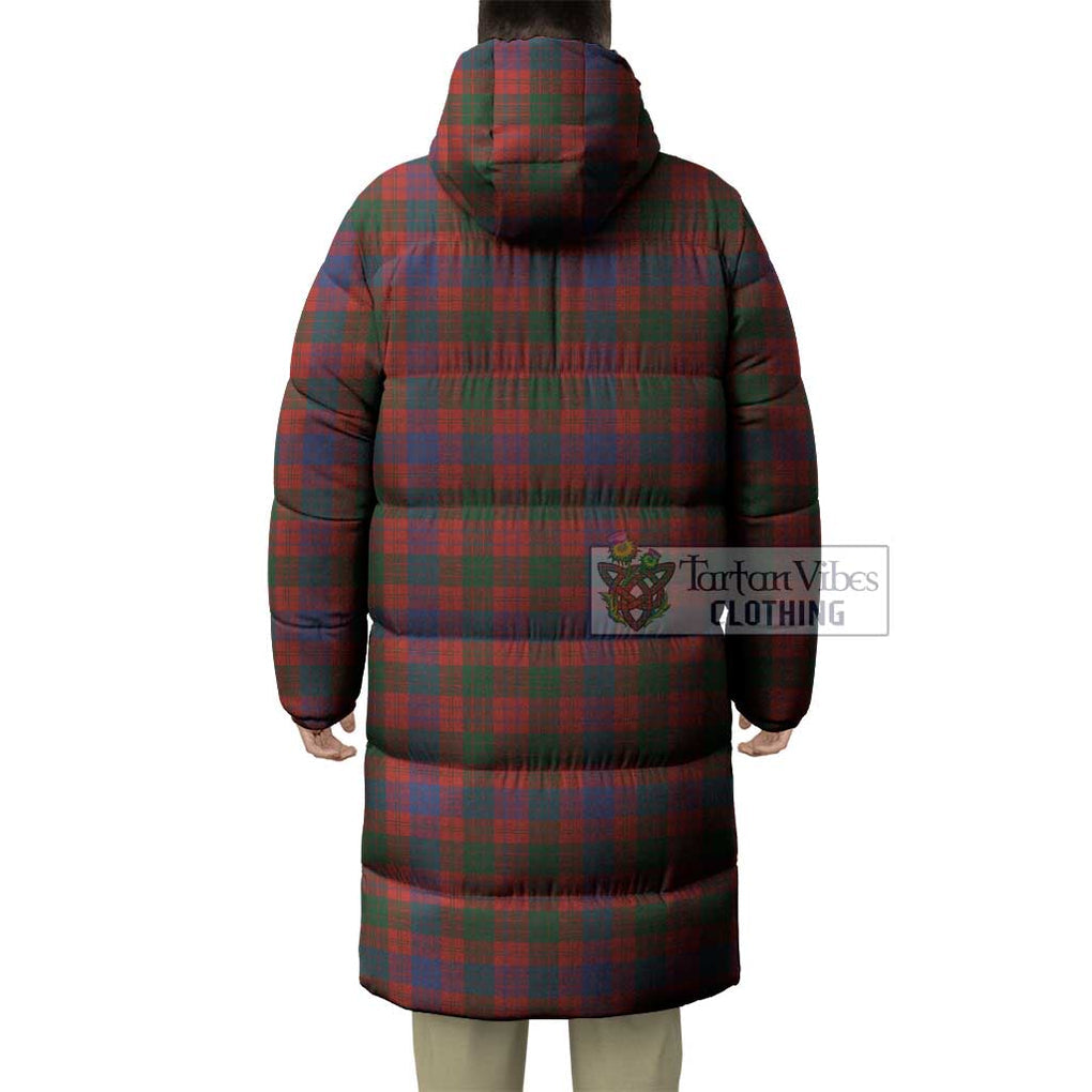 Tartan Vibes Clothing Ross Tartan Long Down Jacket