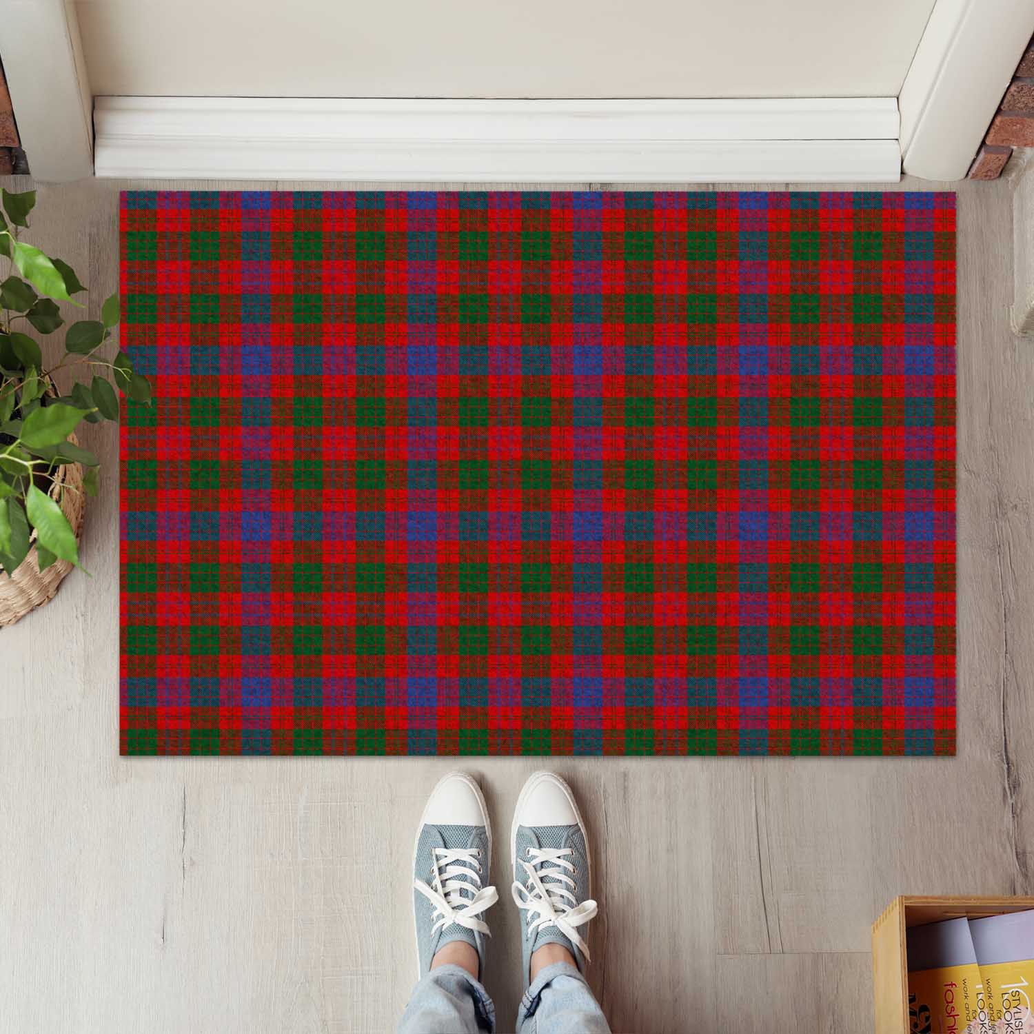 Ross Tartan Door Mat - Tartanvibesclothing Shop