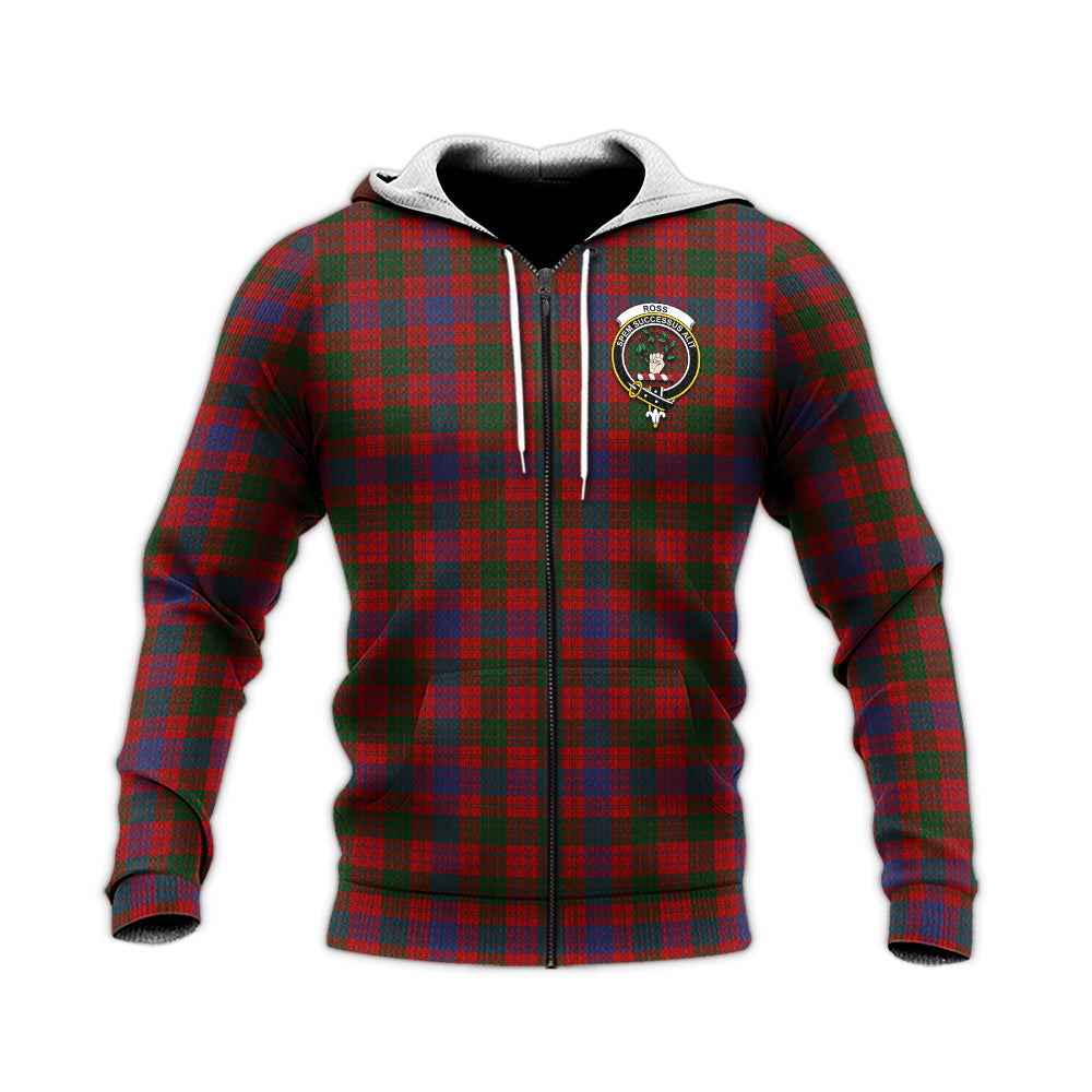 ross-tartan-knitted-hoodie-with-family-crest