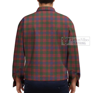 Ross Tartan Unisex Lapel Cotton Jacket