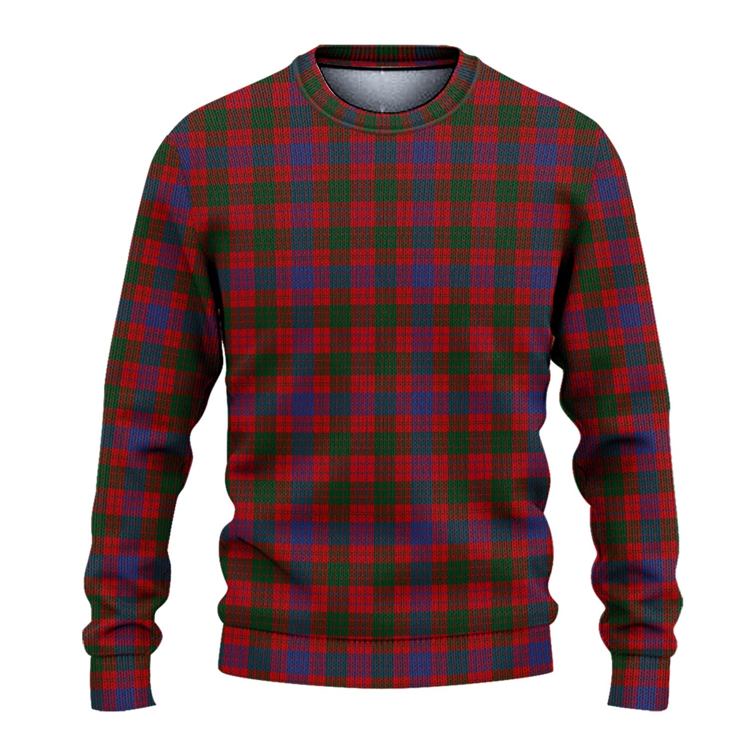 Ross Tartan Knitted Sweater - Tartanvibesclothing