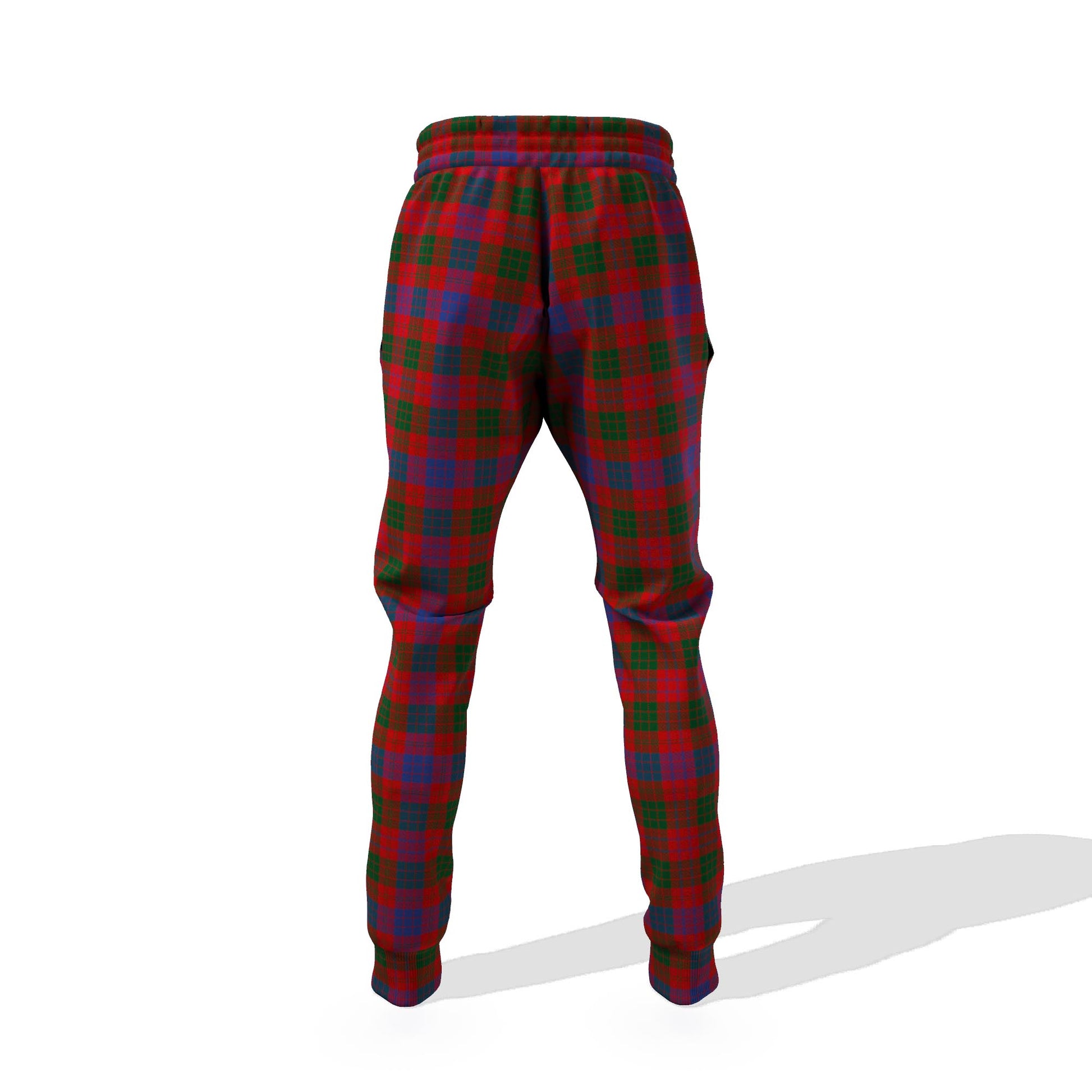 Ross Tartan Joggers Pants with Family Crest - Tartanvibesclothing Shop